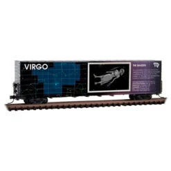 Micro-Trains Line 10200220 - 60' Box Car, Excess Height, Modified Sides Constellation - Virgo - N Scale