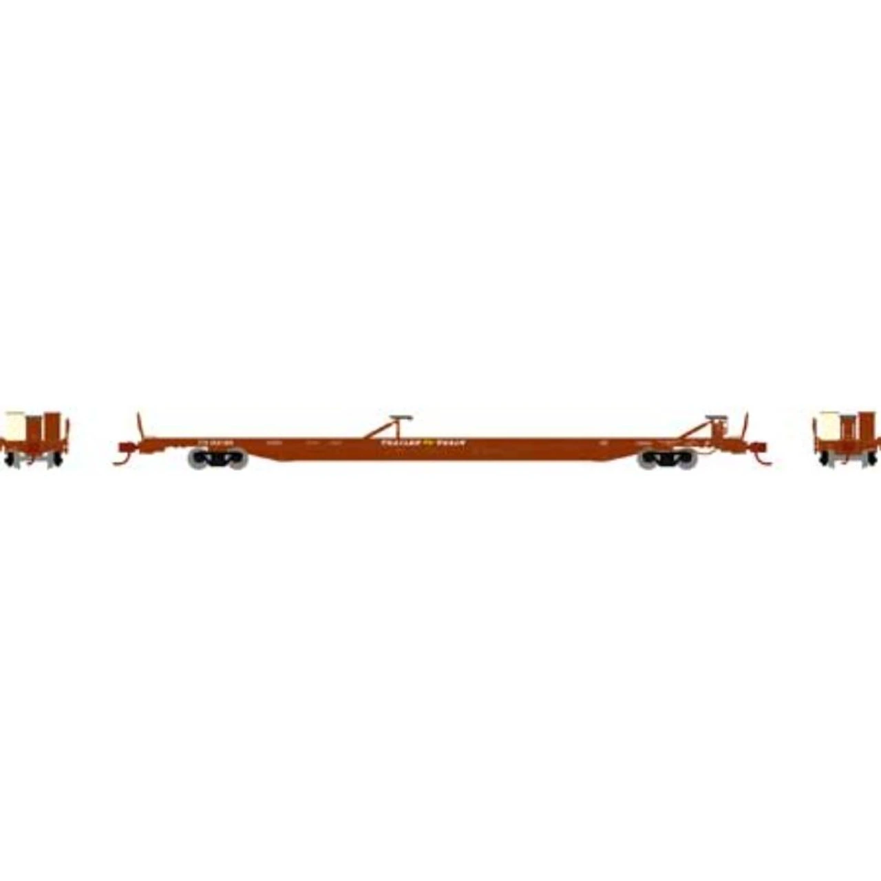 Athearn 14322 - F89-F89'8" TOFC Flat XTTX 152821 - N Scale 3 Athearn 14322 - F89-F89'8" TOFC Flat XTTX 152821 - N Scale