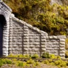 Chooch #8402 - Cut Stone Sloped Tunnel Abutment (2) - HO Scale -Woodland Scenics Shop CHO8402a 40541.1671410932