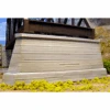 Chooch #8433 - Concrete Double Track Pointed Bridge Pier - HO Scale -Woodland Scenics Shop CHO8433a 82653.1671410933