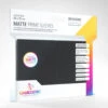 Gamegenic 1030 - Matte Prime Card Sleeves: Black -Woodland Scenics Shop GG1030 16435.1671411102