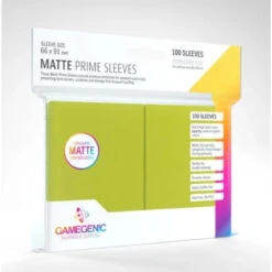 Gamegenic 1034 - Matte Prime Card Sleeves: Lime Green