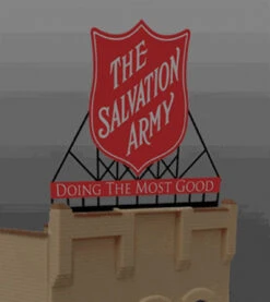 Miller Engineering 62982 - Animated Billboards - Salvation Army Combo