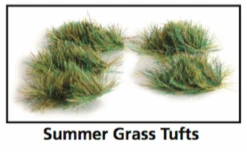 PECO PSG-50 - Self Adhesive Summer Grass Tufts 100/pack