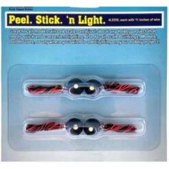 Rock Island Hobby 5101 - Peel Stick N Light - 4 Peices - LED - Multi Scale