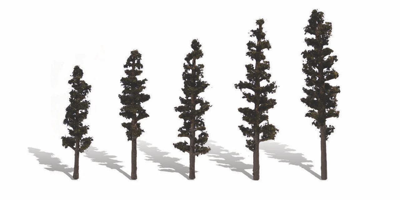 Woodland Scenics Woodland Classics #3560 - Standing Timber 2-1/2" To 4" - 5/pkg 3 Woodland Scenics Woodland Classics #3560 - Standing Timber 2-1/2" To 4" - 5/pkg