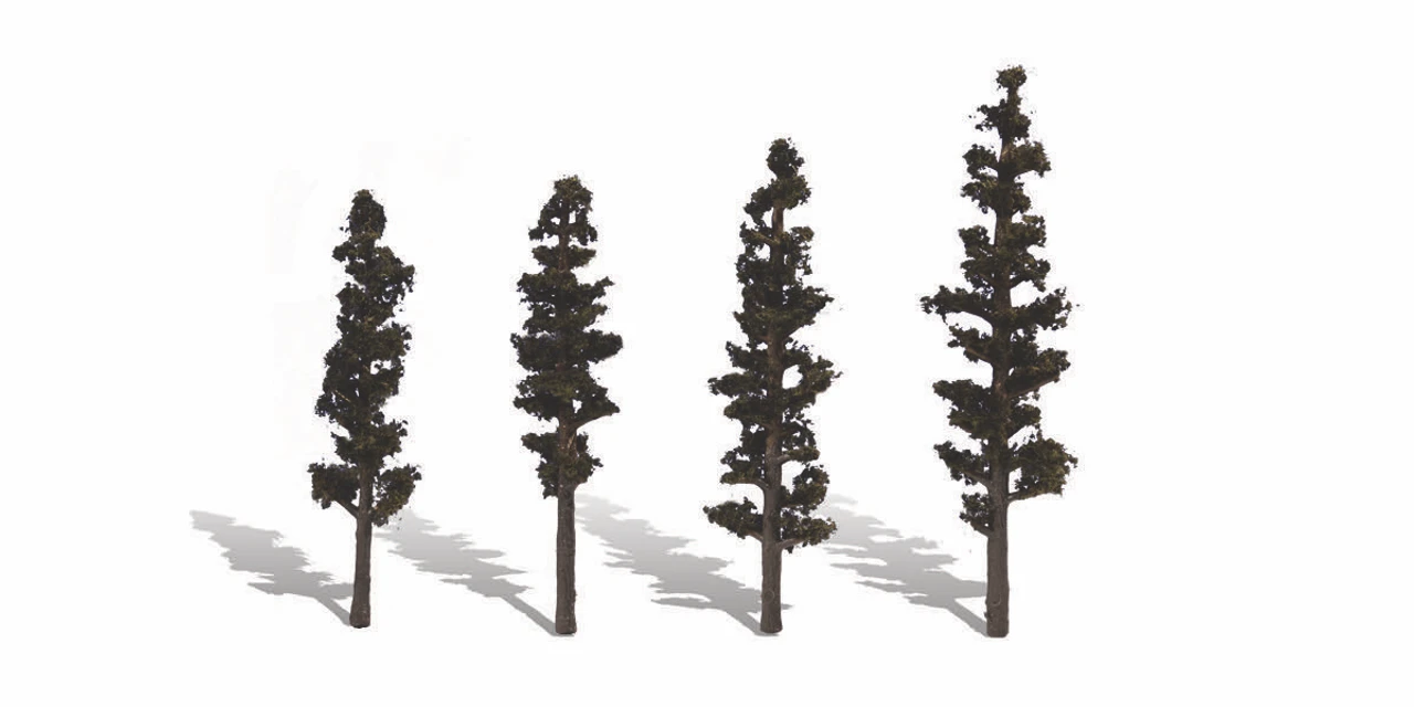 Woodland Scenics Woodland Classics #3561 - Standing Timber 4" To 6" - 4/pkg 3 Woodland Scenics Woodland Classics #3561 - Standing Timber 4" To 6" - 4/pkg