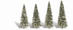 Woodland Scenics Woodland Classics #3567 - Dusted Snow 2" To 3-1/2" - 5/pkg