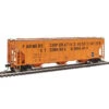 Walthers Proto 920-106158 - 55' Evans 4780 Cubic Foot 3-Bay Covered Hopper Famers Co-op Association (USLX) 26720 - HO Scale -Woodland Scenics Shop WAL920 106158 91956.1645224426