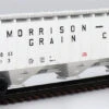 InterMountain 653117-02 - PS 4750 CU FT 3 Bay Rib-Sided Hopper Morrison-Quirk Grain Corp (MQGX) 78 - N Scale -Woodland Scenics Shop ac8c6049imr653117 87742.1668014278