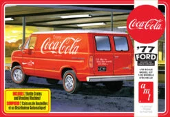 AMT 1173 - 197 Ford Van W/ Vending Machine (Coca Cola) - 1:25 Scale Kit