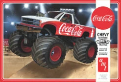 AMT 1184 - 1988 Chevy Silverado Monster Truck (Coca Cola) - 1:25 Scale Kit