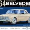AMT 1188 - 1964 Plymouth Belvedere (W-Slant 6 Engine) - 1:25 Scale Kit