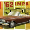AMT 1355 - 1962 Chevy Impala Convertible - 1:25 Scale Kit -Woodland Scenics Shop amt1355 51096.1683485828