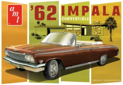 AMT 1355 - 1962 Chevy Impala Convertible - 1:25 Scale Kit
