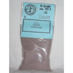 Arizona Rock And Mineral 1171 - Sante Fe Mauve Ballast - N Scale