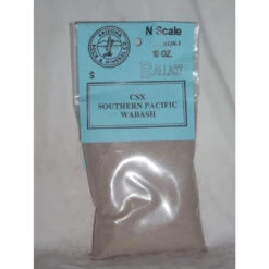 Arizona Rock And Mineral 1381 - CSX/Southern Pacific/Wabash Gray Ballast - N Scale