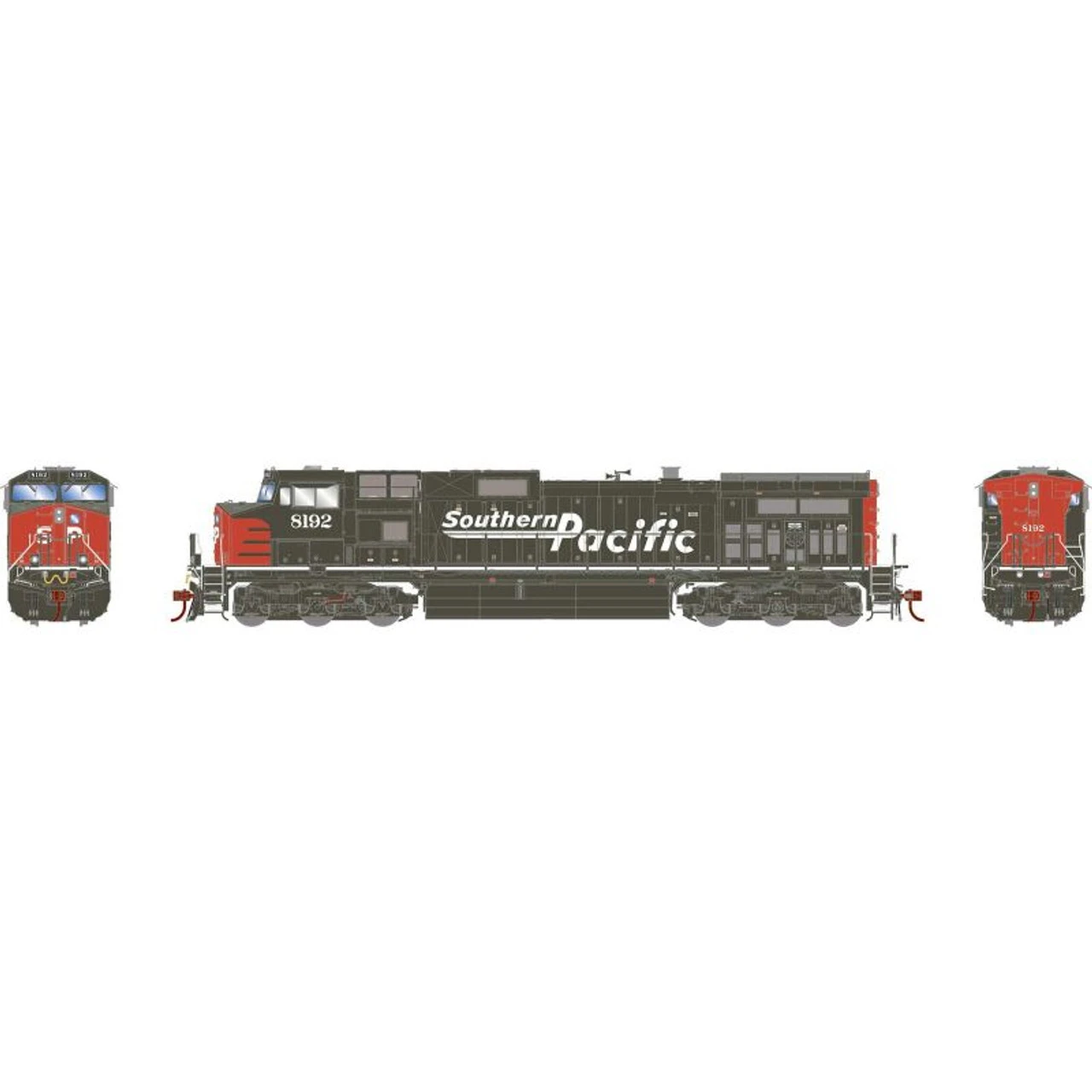 Athearn Genesis 31543 - GE C44-9W Southern Pacific (SP) 8192 - HO Scale 3 Athearn Genesis 31543 - GE C44-9W Southern Pacific (SP) 8192 - HO Scale