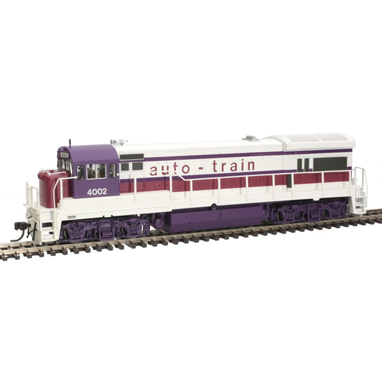 Atlas 10003807 - GE U36B W/ DCC & Sound Auto Train (AUCX) 4002 - HO Scale 3 Atlas 10003807 - GE U36B W/ DCC & Sound Auto Train (AUCX) 4002 - HO Scale