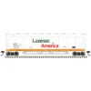 Atlas 20006272 - Pressureaide Centerflow Hopper Luzenac America (ACFX) 59748 - HO Scale -Woodland Scenics Shop atl20006272 50015.1653687104