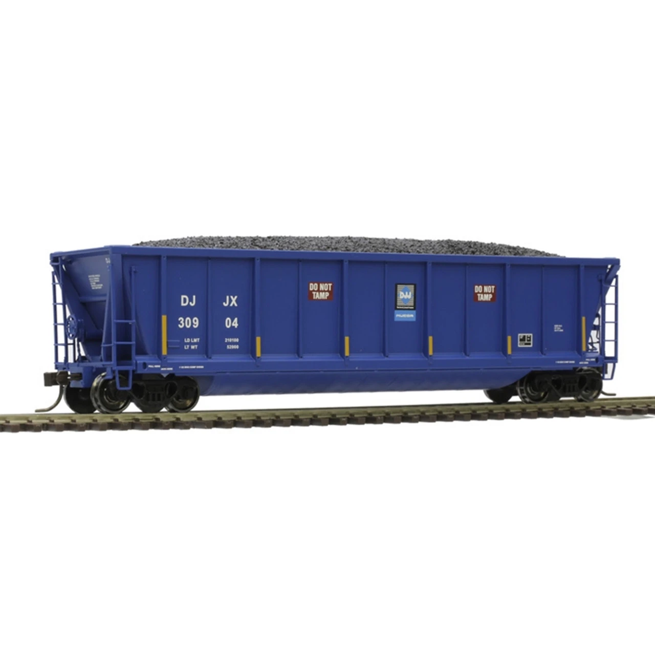 Atlas 20006690 - Coalveyor Bathtub Gondola - David Joseph (Blue/White) David J Joseph Transportation (DJJX) 30940 - HO Scale 3 Atlas 20006690 - Coalveyor Bathtub Gondola - David Joseph (Blue/White) David J Joseph Transportation (DJJX) 30940 - HO Scale