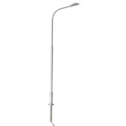 Atlas 70000149 - Single Arm Streetlight (Silver) {Warm LED} 3-Pack - N Scale