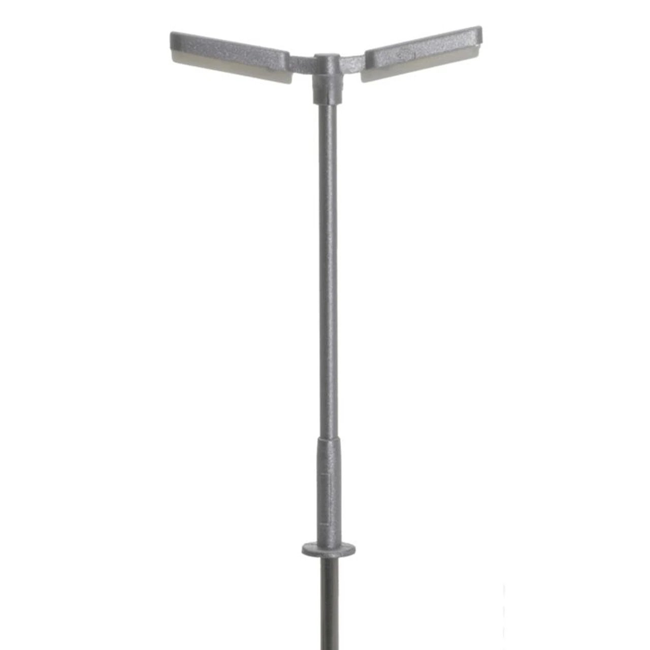 Atlas 70000162 - Double Arm Parking Lot Light SILVER, COOL WHITE LED (3-PACK) - N Scale 3 Atlas 70000162 - Double Arm Parking Lot Light SILVER, COOL WHITE LED (3-PACK) - N Scale