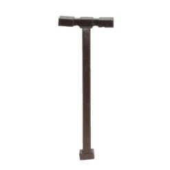 Atlas 70000187 - DOUBLE ARM SQUARE LIGHT, BRONZE, 15FT, WARM LED [3-PACK] - N Scale