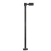 Atlas 70000203 - SINGLE ARM SQUARE LIGHT, BLACK, 15FT, WARM LED [3-PACK] - HO Scale