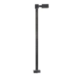 Atlas 70000203 - SINGLE ARM SQUARE LIGHT, BLACK, 15FT, WARM LED [3-PACK] - HO Scale