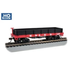 Bachmann 15403 - Old Time Gondola Western And Atlantic (W&ARR) 127 - HO Scale