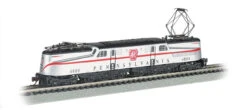 Bachmann 65254 - GE GG-1 SILVER W/ RED STRIPE DCC READY Pennsylvania (PRR) 4866 - N Scale