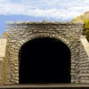 Chooch #9770 - Double Random Stone Tunnel Portal (2) - N Scale
