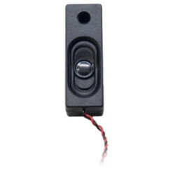 Digitrax SP531832B - Rectangular 53mm X 18mm X 14mm 32 Ohm Box Speaker With Enclosure & Wires