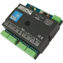 ESU 51820 - SwitchPilot V2.0, 4-pin Magnet Article Decoder, 2xServo, DCC/MM, 1A