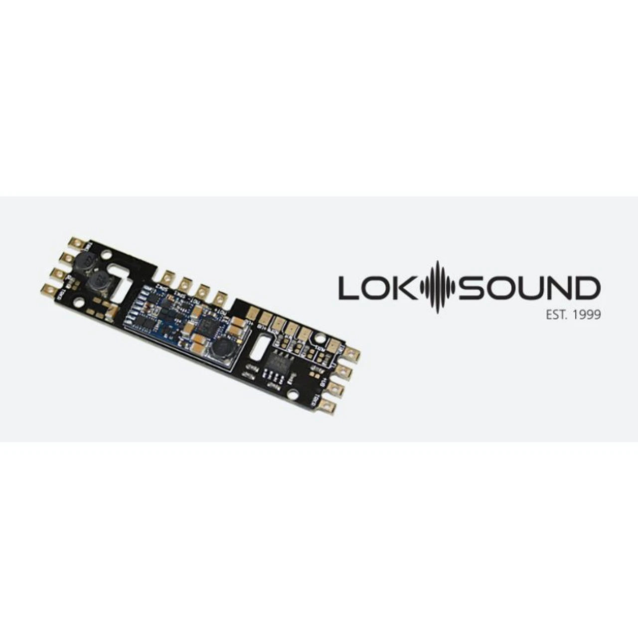 ESU 58821 - LokSound 5 Direct Sound And DCC Control Decoder -- Board Replacement Decoder For Multiple Diesels .67 X 2.72" 17 X 69mm 3 ESU 58821 - LokSound 5 Direct Sound And DCC Control Decoder -- Board Replacement Decoder For Multiple Diesels .67 X 2.72" 17 X 69mm