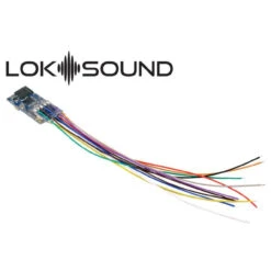 ESU 58823 - Lok Sound 5 Micro DCC 'Blank Decoder" Single Wires - Multi Scale