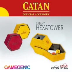 Gamegenic 6020 - Catan Hexatower - Red