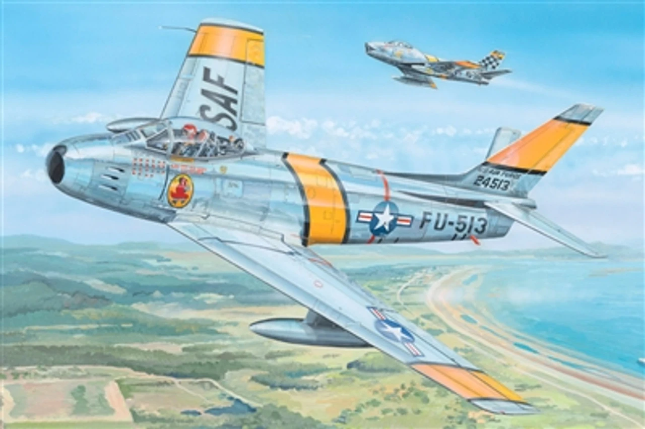 Hobby Boss 81808 - F-86F-30 Sabre United States - 1:18 Scale Kit 3 Hobby Boss 81808 - F-86F-30 Sabre United States - 1:18 Scale Kit