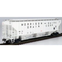 InterMountain 453117-06 - PS 4750 CU FT 3 Bay Rib-Sided Hopper Morrison-Quirk Grain Corp (MQGX) 124 - HO Scale
