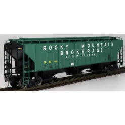 InterMountain 453118-03 - PS 4750 CU FT 3 Bay Rib-Sided Hopper - Rocky Mountain Brokerage TLDX 9040 - HO Scale