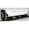 InterMountain 45393-11 - PS 4750 CU FT 3 Bay Rib-Sided Hopper - Terminal Grain Terminal Grain (TRGX) 1043 - HO Scale -Woodland Scenics Shop imr45393 90713.1668014058