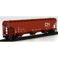 InterMountain 653114-01 - PS 4750 CU FT 3 Bay Rib-Sided Hopper Canadian National (CC) 481032 - N Scale