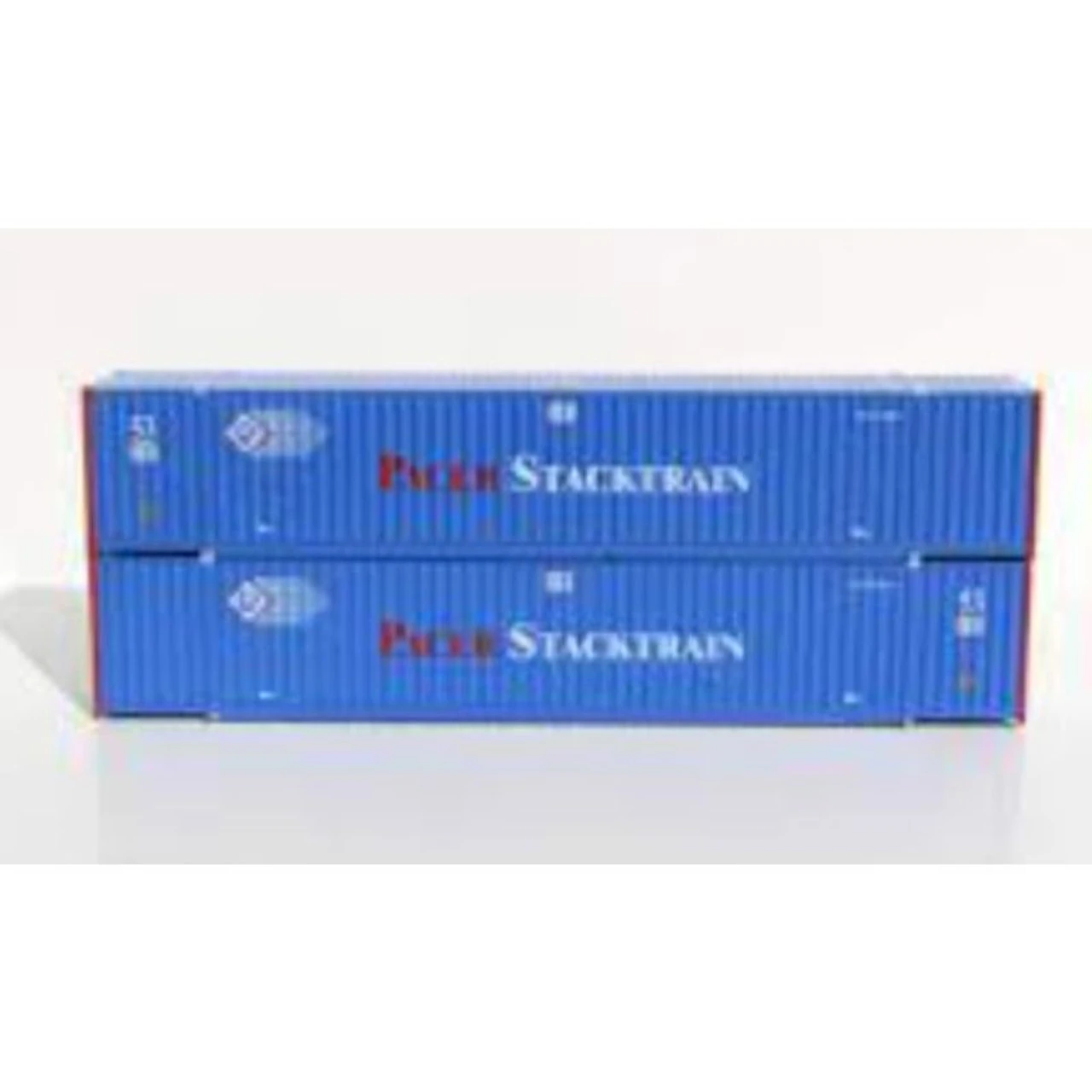 Jacksonville Terminal Co 535011 - 53' 6-42-6 Corrugated Side Container Pacer 2 Pack - N Scale 3 Jacksonville Terminal Co 535011 - 53' 6-42-6 Corrugated Side Container Pacer 2 Pack - N Scale