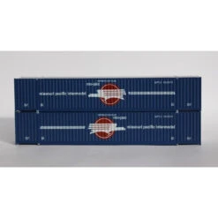 Jacksonville Terminal Co 535089 - 53' HIGH CUBE 6-42-6 Corrugated Containers With Magnetic System Missouri Pacific (MP) - N Scale