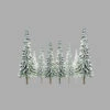 JTT 92006 - Snow Spruce Trees 2"-4", 36pcs - N Scale