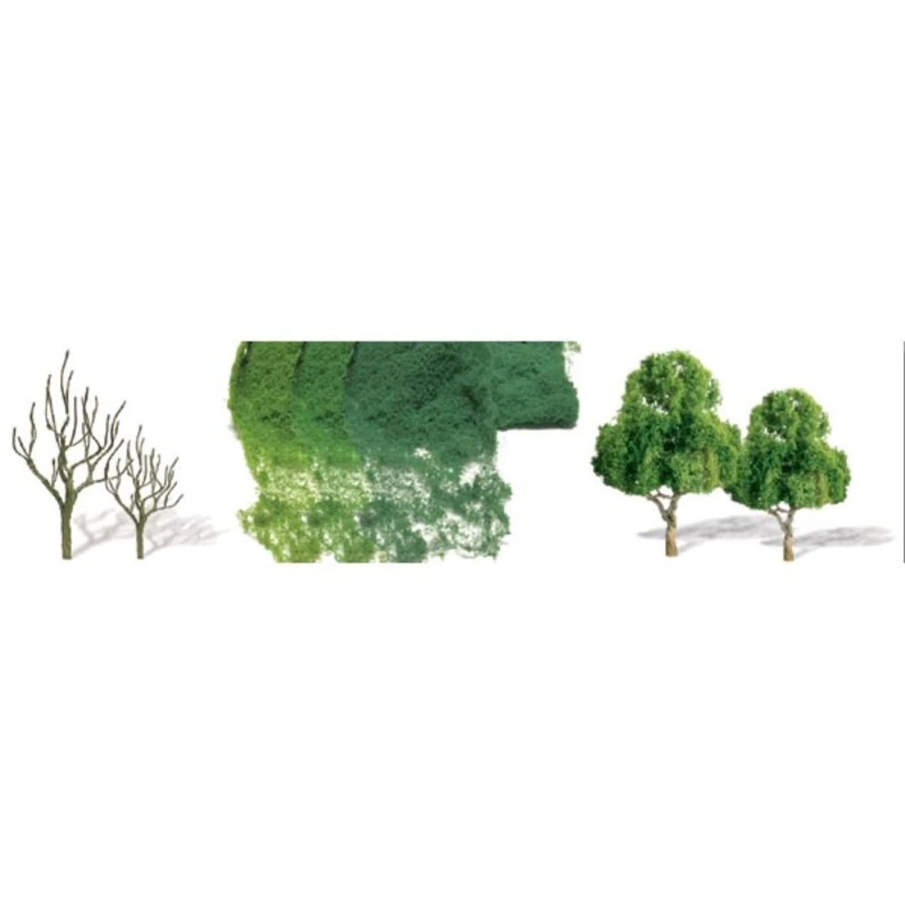 JTT 92022 - Deciduous Trees Pro Kit 2.5"-4", 10pcs - HO Scale 3 JTT 92022 - Deciduous Trees Pro Kit 2.5"-4", 10pcs - HO Scale