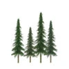 JTT 92025 - Spruce Trees 1"-2", 55pcs - Z Scale