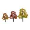 JTT 92061 - Decidious Premium Autumn Trees, 2pcs - HO Scale -Woodland Scenics Shop jtt592061 62880.1671411274