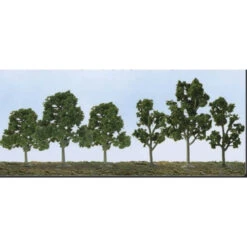 JTT 92120 - Bulk Deciduous Trees 2.5"-4.5", 40 Pcs, N To HO - Multi Scale